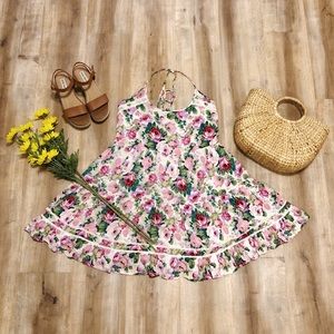 Anthropologie Floral Garden Dress